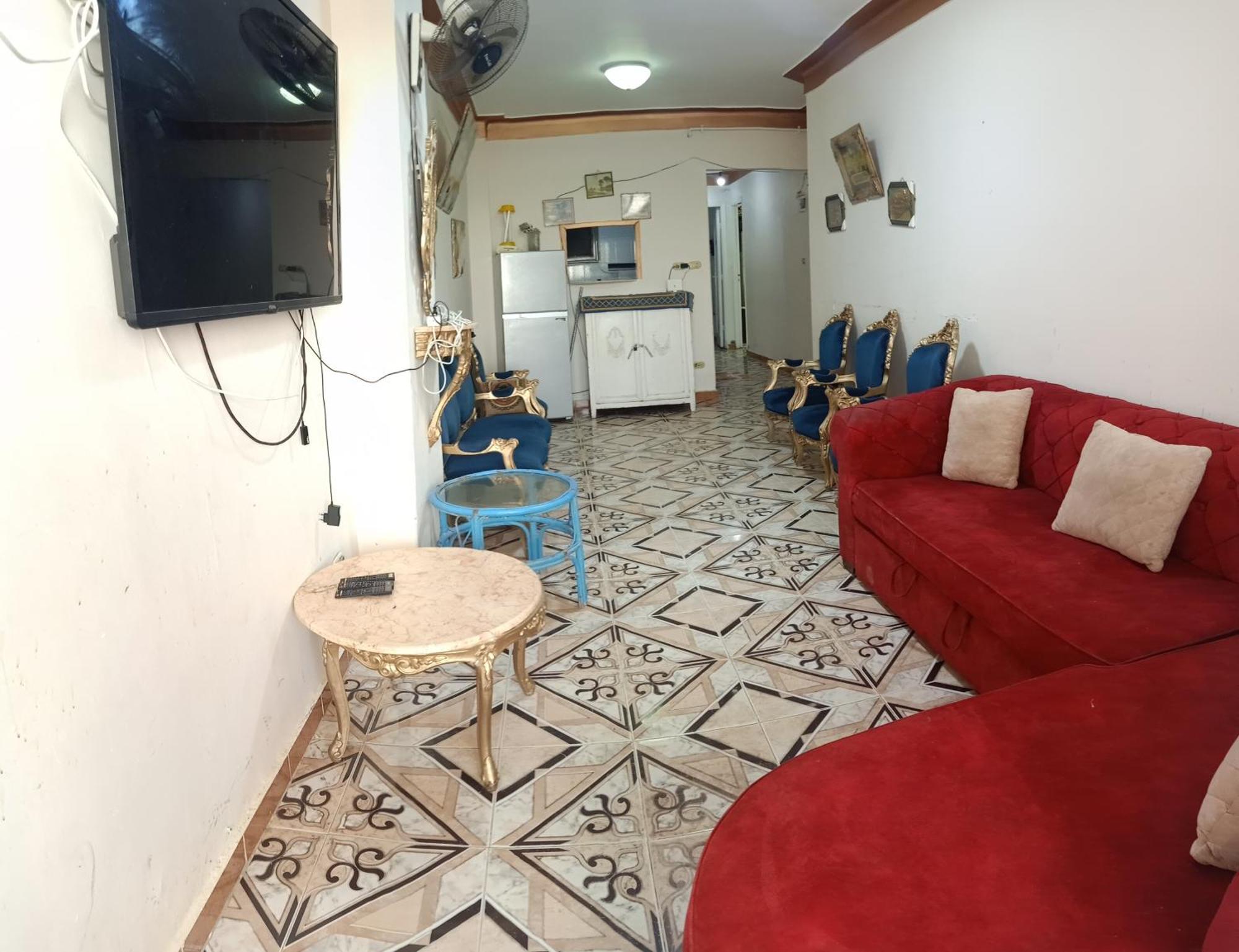 Furnished Apartment - Beach View "Nearest Beach 2 Minutes Walking" - Free Wifi- Abo Keer - Alexandria - Egypt Abu Qir Luaran gambar